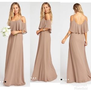 Show Me Your Mumu Caitlin Ruffle Maxi Dress